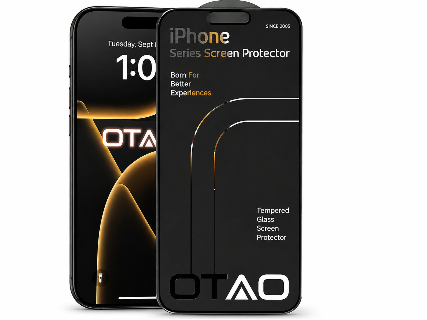 OTAO 2.5D Full Cover 4 Ways Privacy Matt Anti-glare – Vidro Temperado Premium